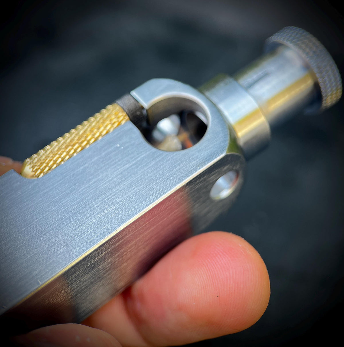 Vintage Style Solid Matte Brushed Silver Stainless Steel Heavy Metal Trench Art War Lighter / EDC / Everyday Carry / Survival Gear