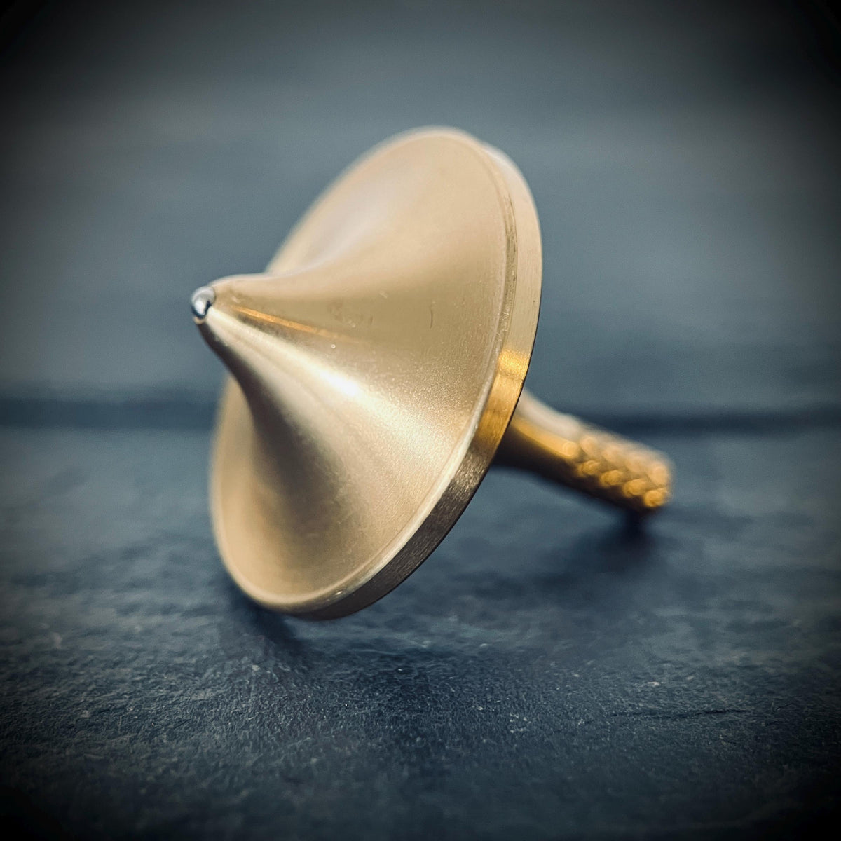 Brass Spinning Top EDC | Gyroscope l Fidget | Pocket Gadget | Accessory | ADHD & Anxiety Relief | Calming Aid | Everyday Carry