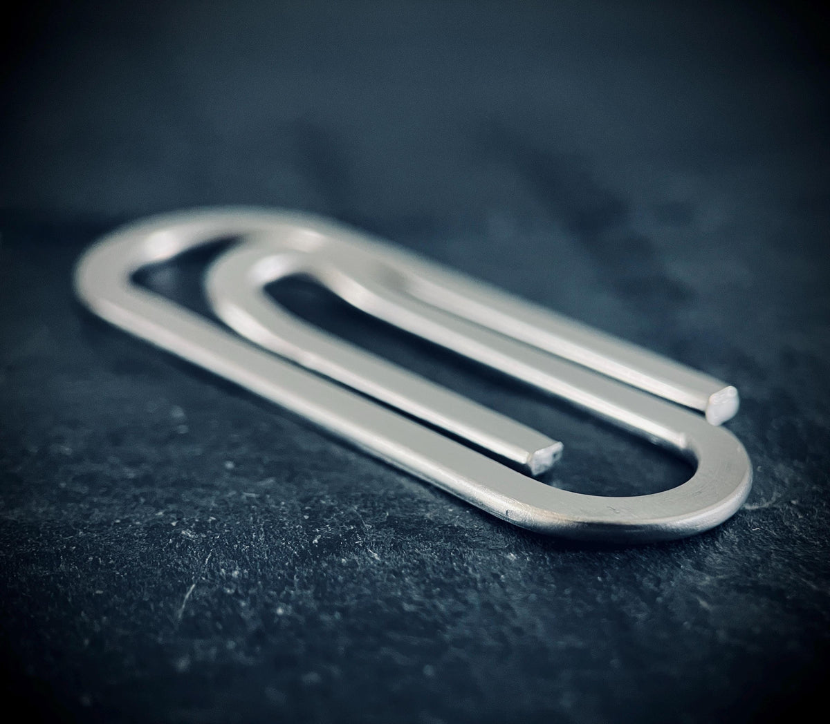 Minimalist Stainless Steel EDC Money Clip | Slim Wallet | Cash Holder | Paperclip
