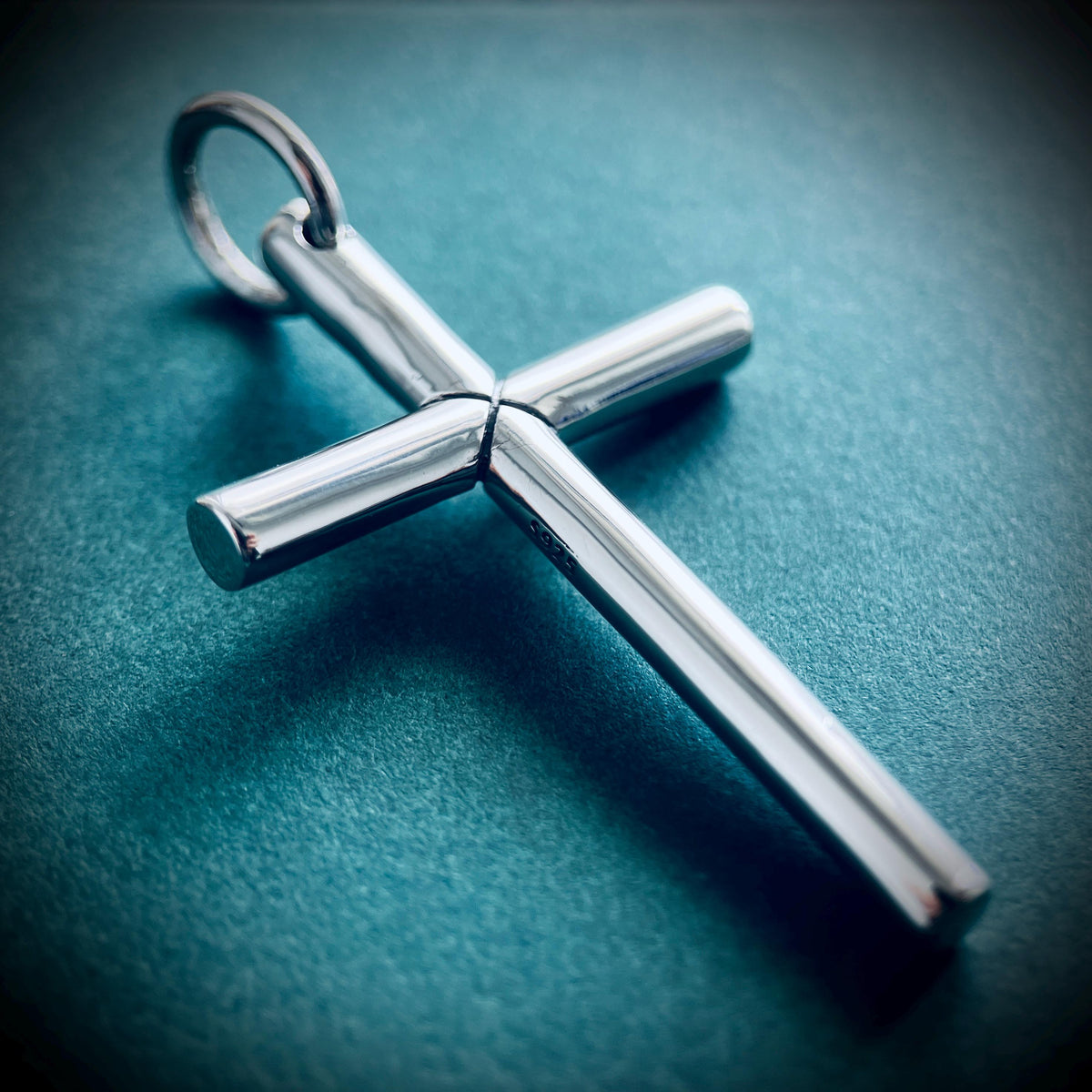 Large High Polished Handmade 925 Solid Sterling Silver Cross Crucifix Pendant