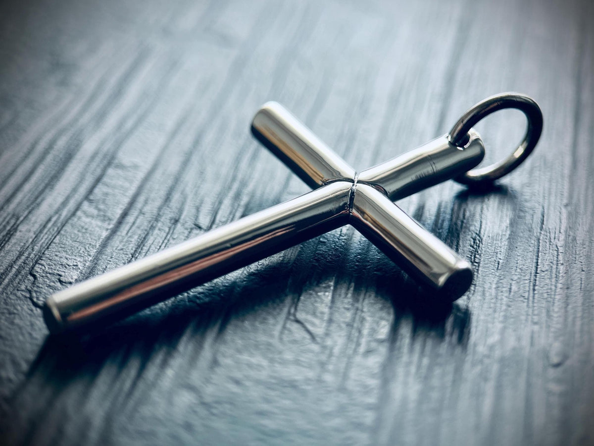 Large High Polished Handmade 925 Solid Sterling Silver Cross Crucifix Pendant