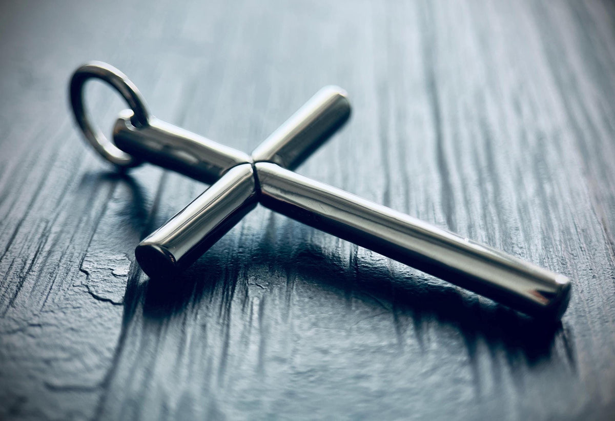 Large High Polished Handmade 925 Solid Sterling Silver Cross Crucifix Pendant