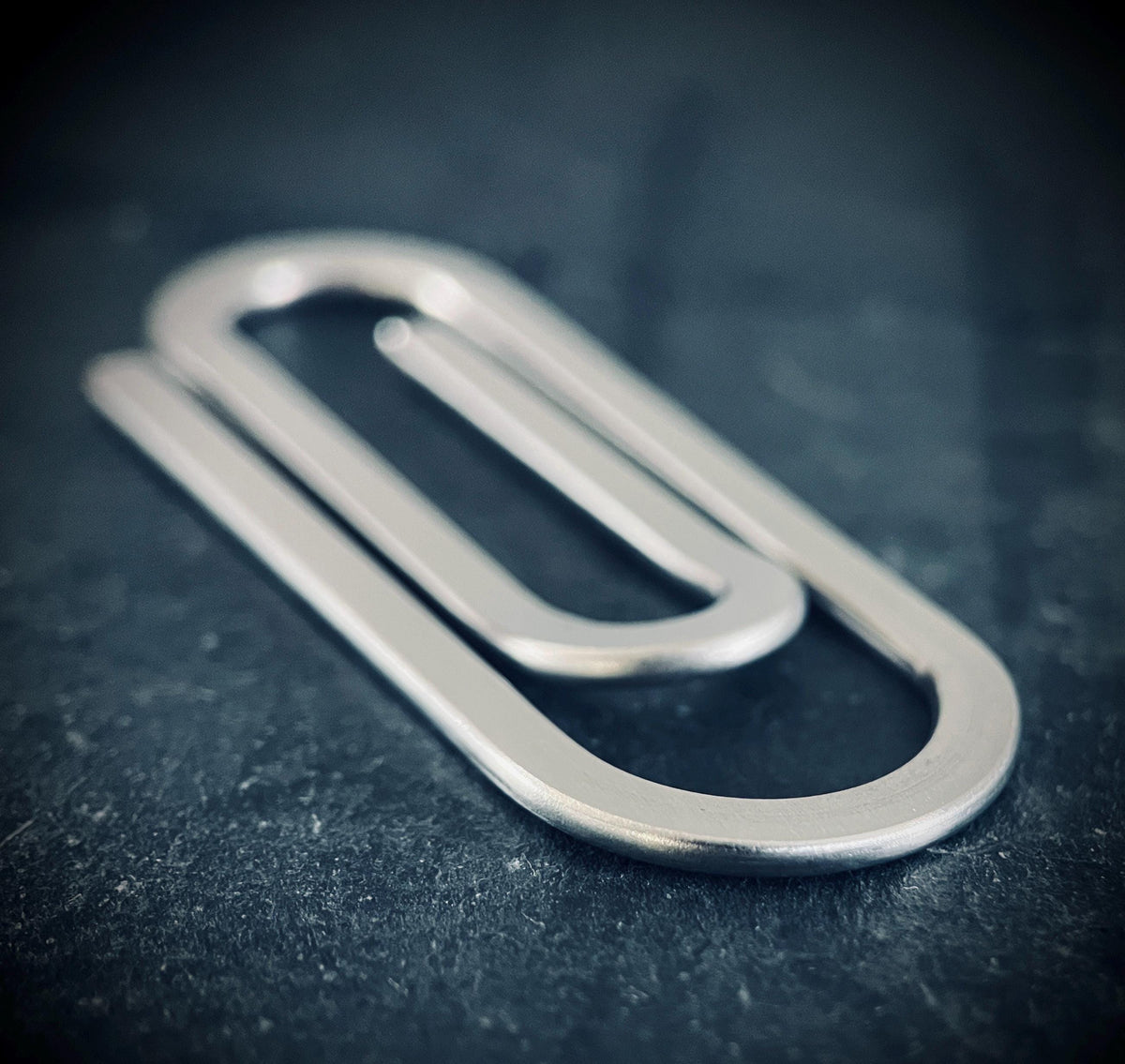 Minimalist Stainless Steel EDC Money Clip | Slim Wallet | Cash Holder | Paperclip