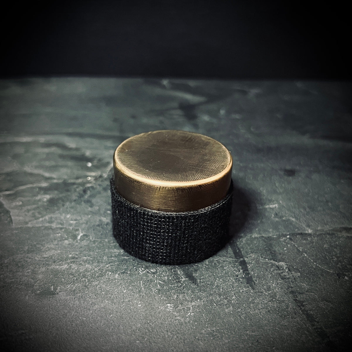 Rustic Distressed Solid Brass Vintage Pill Bottle Stash Capsule Container / Survival EDC / Matchbox / Medication / Medicine / Snuff Box