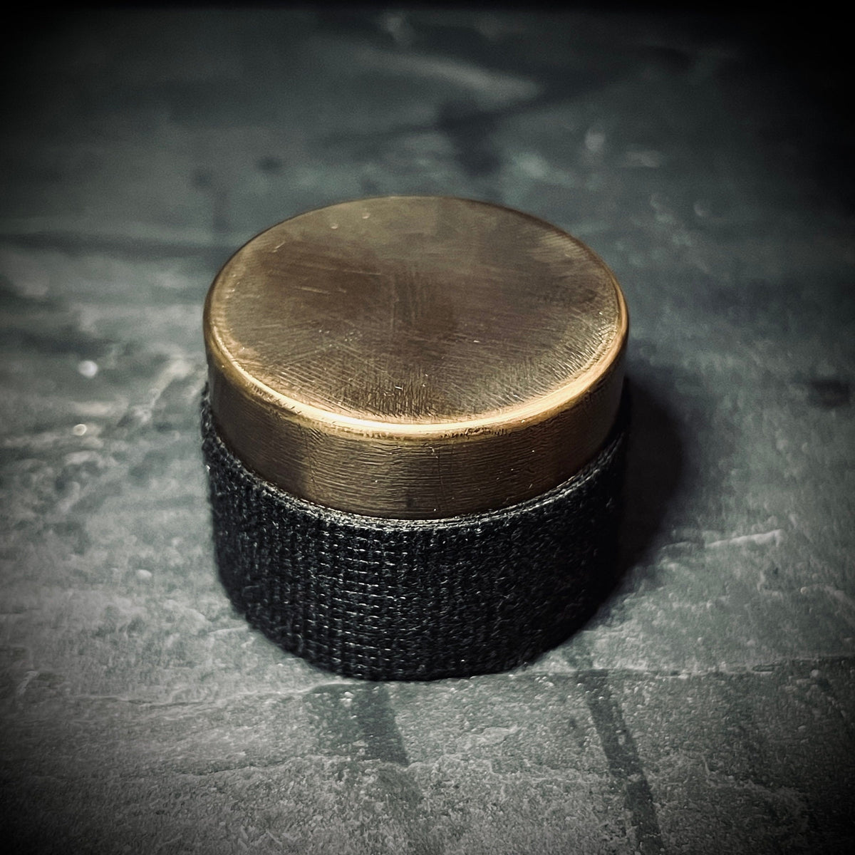 Rustic Distressed Solid Brass Vintage Pill Bottle Stash Capsule Container / Survival EDC / Matchbox / Medication / Medicine / Snuff Box
