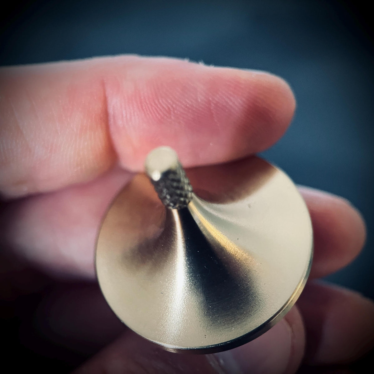 Brass Spinning Top EDC | Gyroscope l Fidget | Pocket Gadget | Accessory | ADHD & Anxiety Relief | Calming Aid | Everyday Carry