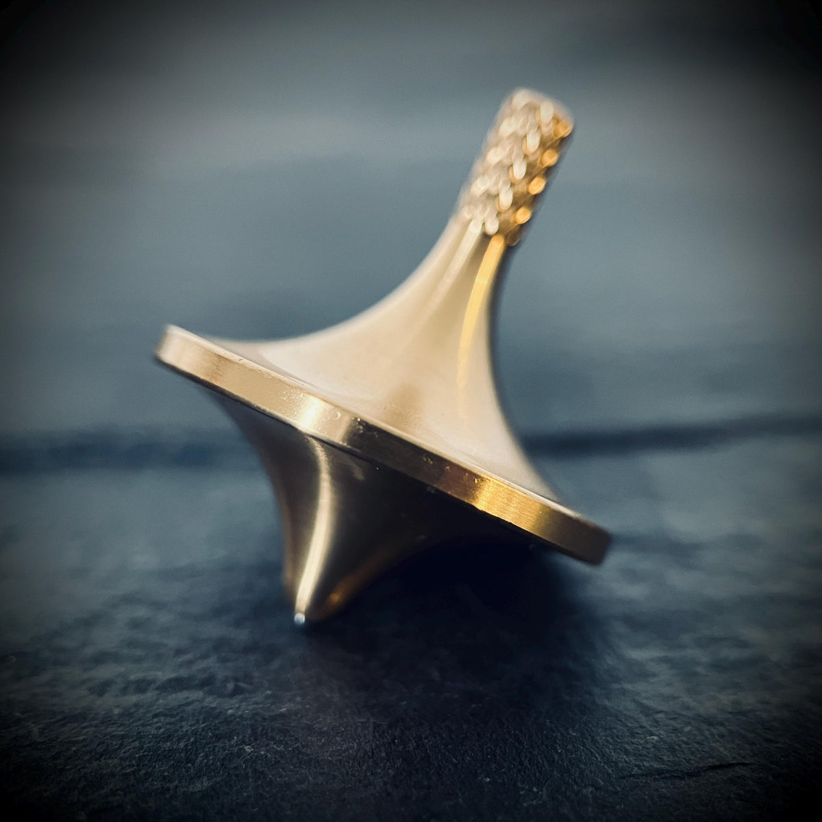 Brass Spinning Top EDC | Gyroscope l Fidget | Pocket Gadget | Accessory | ADHD & Anxiety Relief | Calming Aid | Everyday Carry