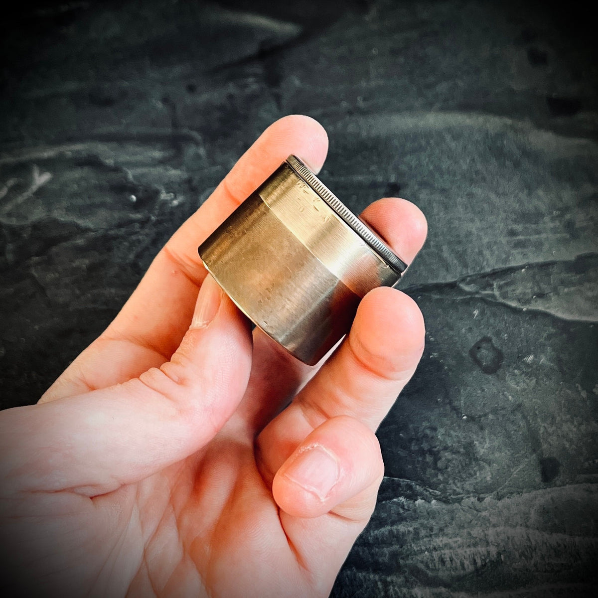 Handmade Silver Peace Dollar Bald Eagle Hobo Coin Vintage Brass Pill Bottle Stash Capsule Container / Survival EDC / Medicine / Snuff Box
